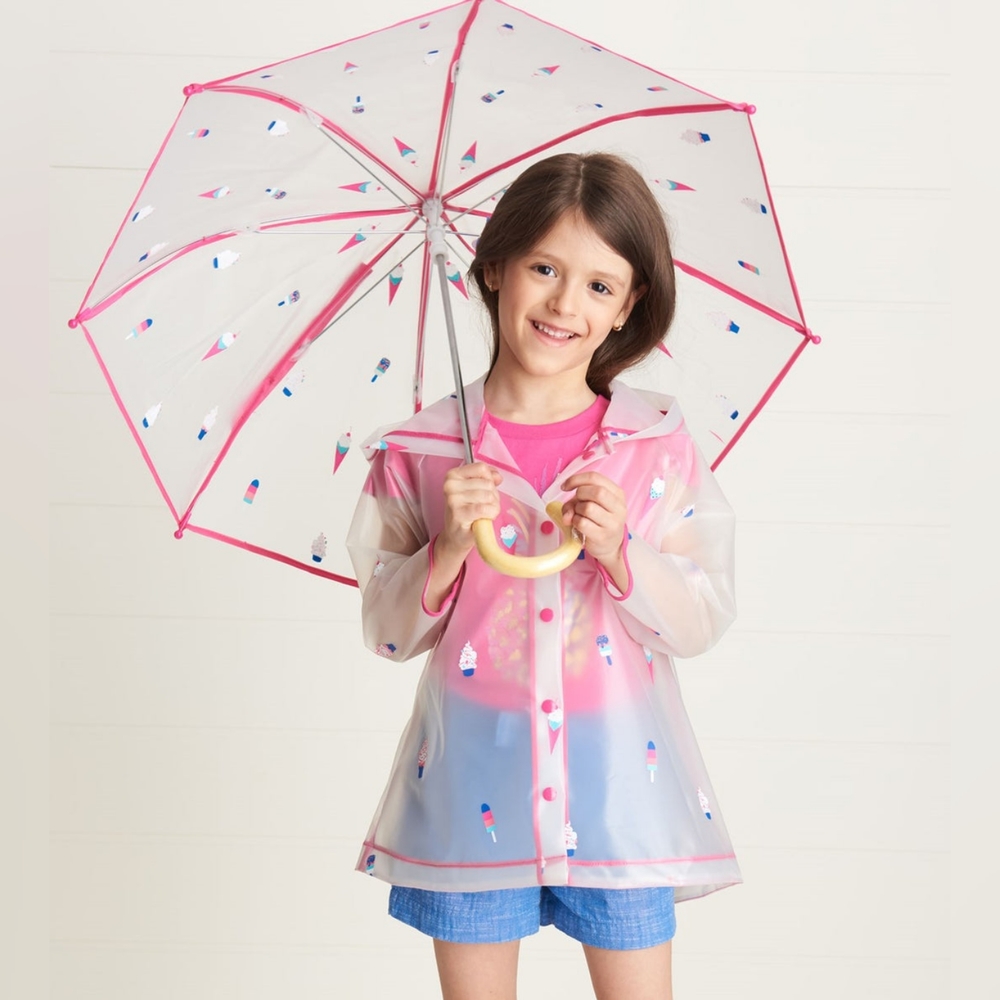 ICE CREAM CLEAR RAINCOAT